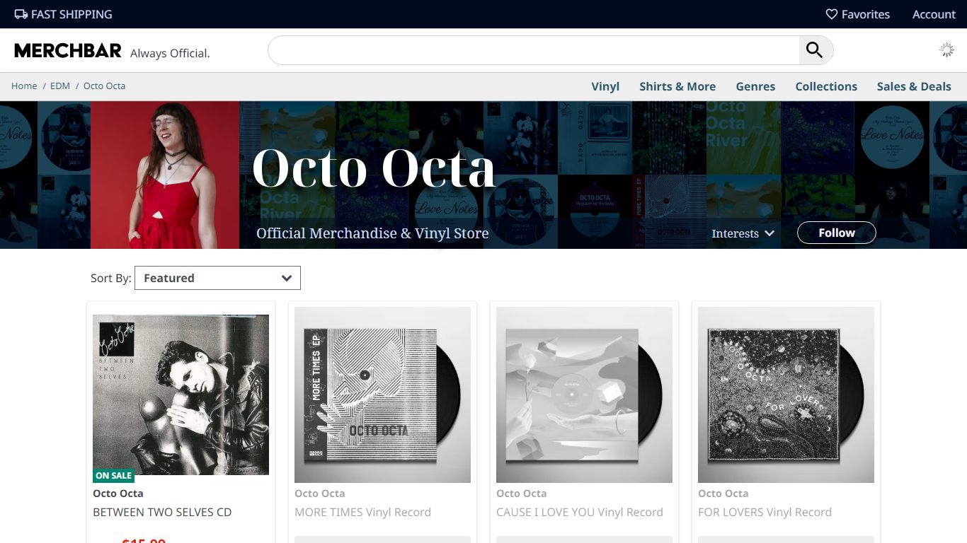 Octo Octa Store: Official Merch & Vinyl - merchbar.com